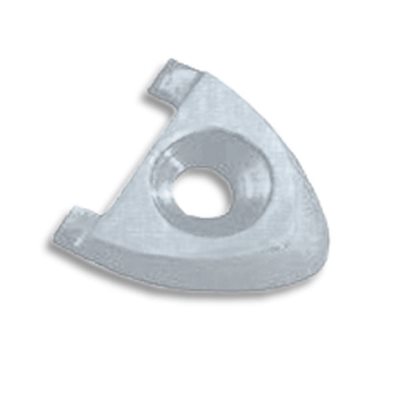 Schaefer Grey plastic track end 1''