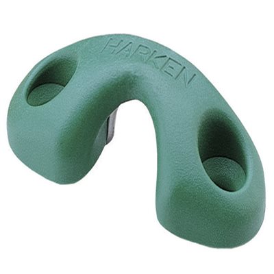 Harken Plastic fairlead for standard cleat (green)