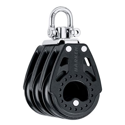 Harken Triple block with swivel Carbo 75mm