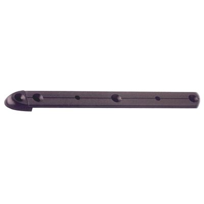 Schaefer T-track 1''x6' black anodized aluminum