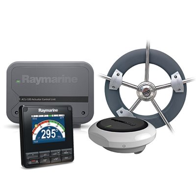 Raymarine EV100 wheel pilot with new p70s control head