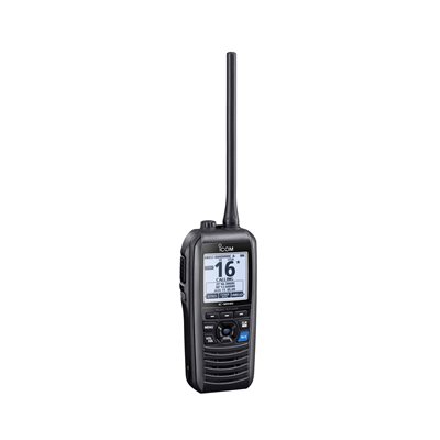 Radio VHF portatif iCom M94D AIS / ASN (noir)