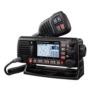  Radio VHF fixe GX2400 Matrix AIS / GPS / NMEA2000 (noir)