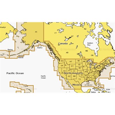 Carte GARMIN Navionics+ Côtes / Lacs Canada / US