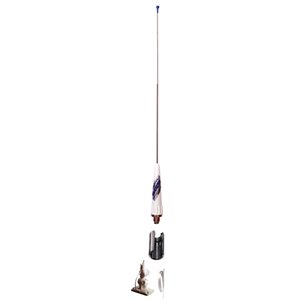 Antenne fouet de 36'' avec base et fil de Glomex