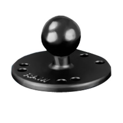 RAM 2.5'' Round Base, 1'' Ball