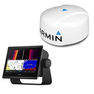 Garmin GPSMAP 743xsv and 4 kW GMR 18 HD+ dome Radar Combo