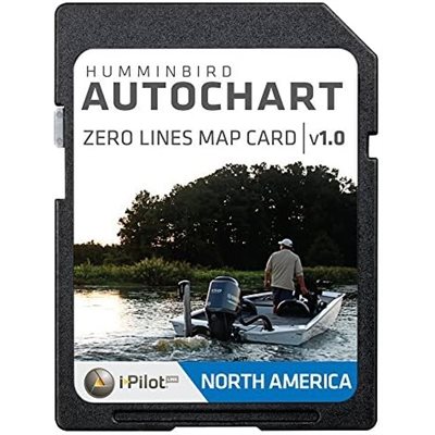 Carte SD Humminbird Autochart Zéro Line