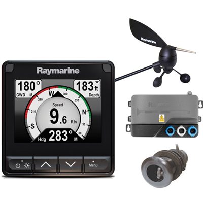 Ensemble Raymarine i70s Vent / Vitesse / Profondeur / Température