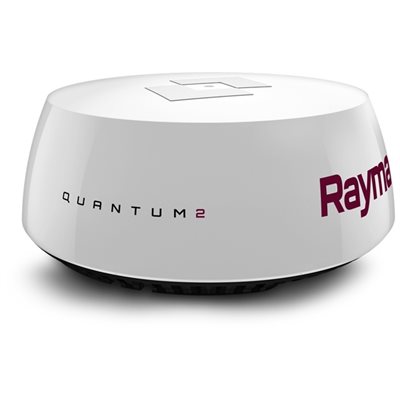 Radar Quantum 2 avec technologie anti-collision Doppler de Raymarine (incluant câble 10m)