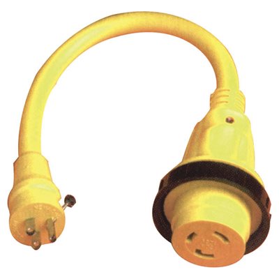 Marinco waterproof adaptor 15A-30A