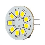 Victory G4 (back bi-pin) Warm White 9-LED Disk