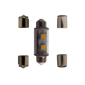 Ampoule Dr LED Festoon à DEL 39 / 44 mm pour Serie 25 (verte)