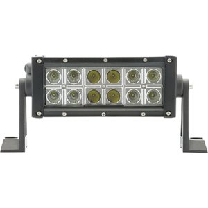 BARRE LUMINEUSE LED 9'' (NOIRE)