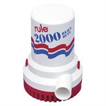 Pompe cale 2000gph de Rule