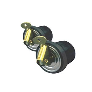 Sea-Dog Brass handle drain plug 3 / 8''