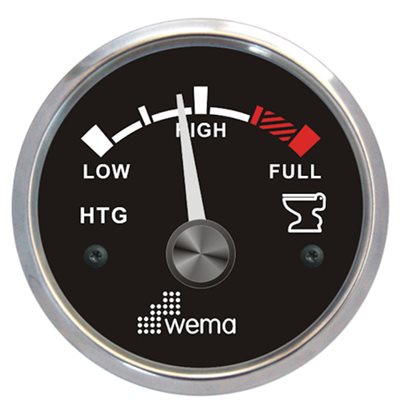 Wema waste tank indicator