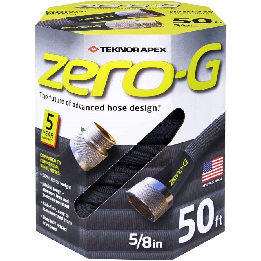 zero-G Lightweight Kink-Free Garden Hose (5 / 8’’x50’) 