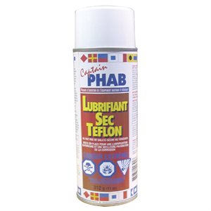 Lubrifiant au téflon en aérosol de Captain phab