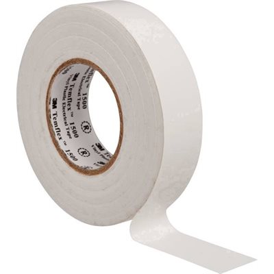 Ruban électrique 3 / 4'' x 66' (blanc)