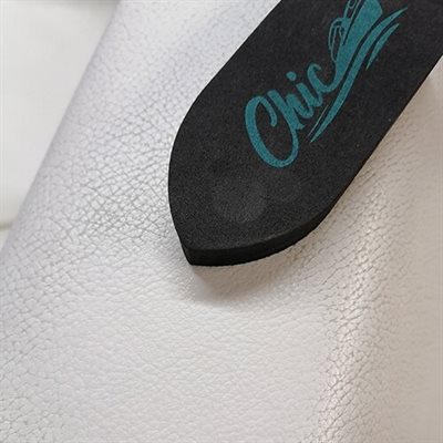 Chic Nautique Leather & Vinyl Brush