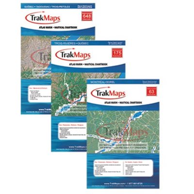 Carte TrakMaps Québec / Tadoussac