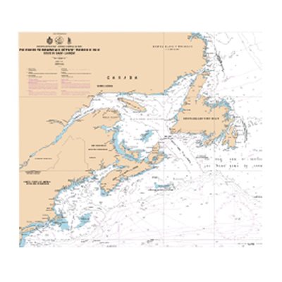 CHS Chart Iles-de-la-Madeleine