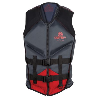 Gilet de sauvetage en néoprène Recon de O'Brien (rouge) (M)