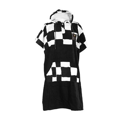 Poncho-serviette Checker Changer de liquid Force (damier)