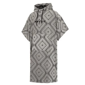 Poncho Jacquard (noir et blanc)