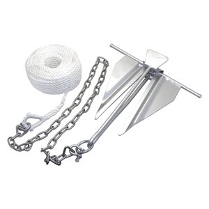 5 lb Small boat anchor kit