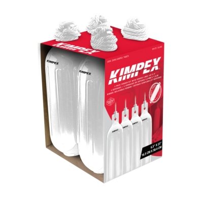 Inflatable 6,5’’x 23’’ Vinyl Fender kit (4) (white)