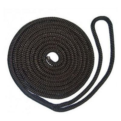 Bridgeline ropes Dockline 3 / 8x20' dbn black