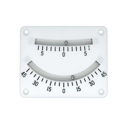 2 scales clinometer