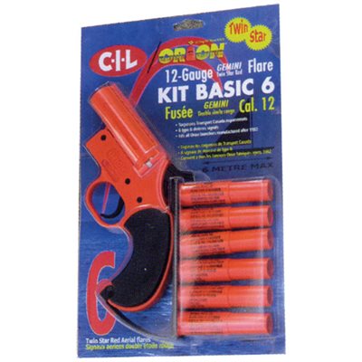 Kit pistolet avec 6 cartouches doubles