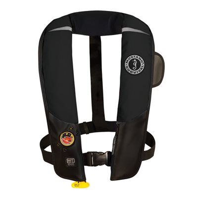 Mustang Hydrostatic automatic PFD collar (black)