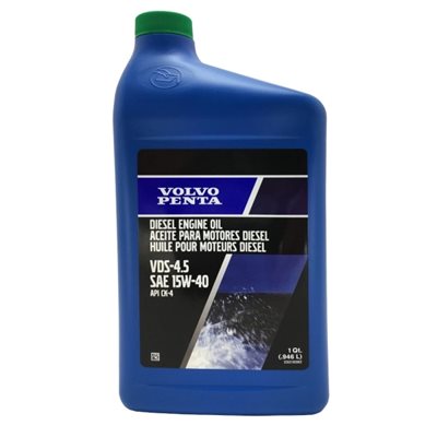 Huile moteur diesel VDS-4.5 SAE 15W-40 - 1 litre Volvo-Penta