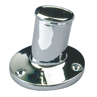 Chrome flag pole socket 1 1 / 4