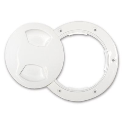 Trou d'inspection Victory 4'' en plastique blanc abs