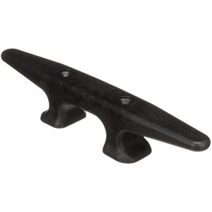 Seachoice black plastic cleat 10"