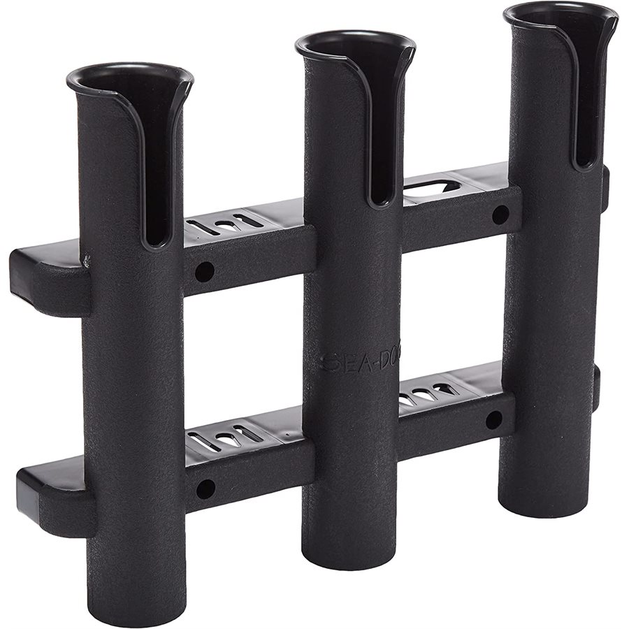 Three-Pole Side Mount Rod Holder (black)