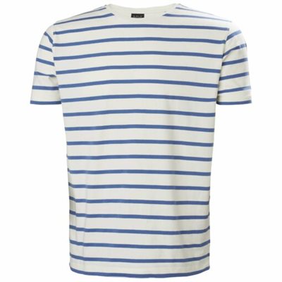 T-shirt Helly Hansen Newport pour homme (M) (blanc rayé)