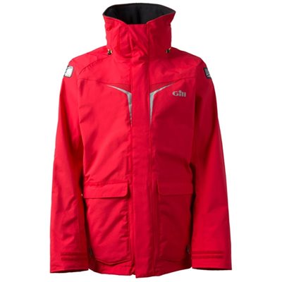 Gill OS31Coast Adventure jacket for men (Bright Red) (Small)