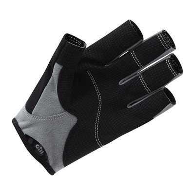 Gants Deckhand courts de Gill (gris) (Tres Grand)