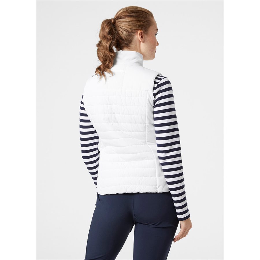 Womens Crew Insulator Vest 2.0 White