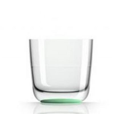 Unbreakable non-skid Whisky Glass (green base)