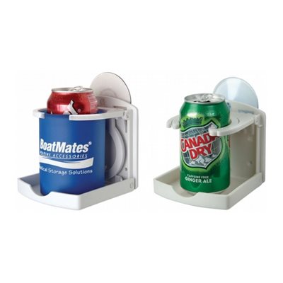 BoatMates 2-Pack Folding Drink Holders (white)