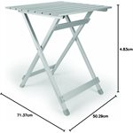 Camco aluminum folding table