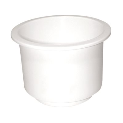 T-H Marine White PVC Cup Holder 