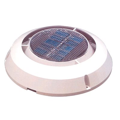 Ventilateur solaire rond MiniVent 1000 de Nicro (blanc)